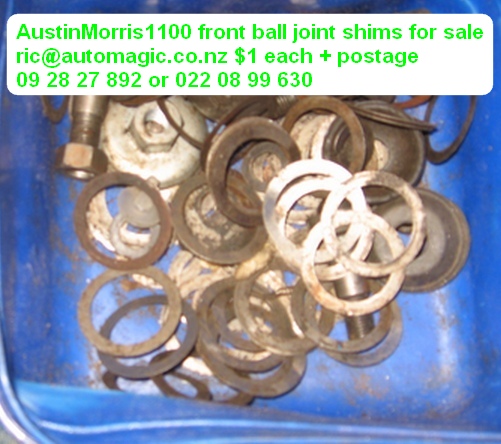Morris 1100 shims  for sale